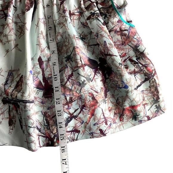 Ted Baker London Dragonfly Mini Skirt Women's Sz 2‎ Designer Preppy Party NWT - Picture 11 of 14